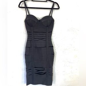 Bella Barnett Formal Bandage Bodycon Midi Slit Dress